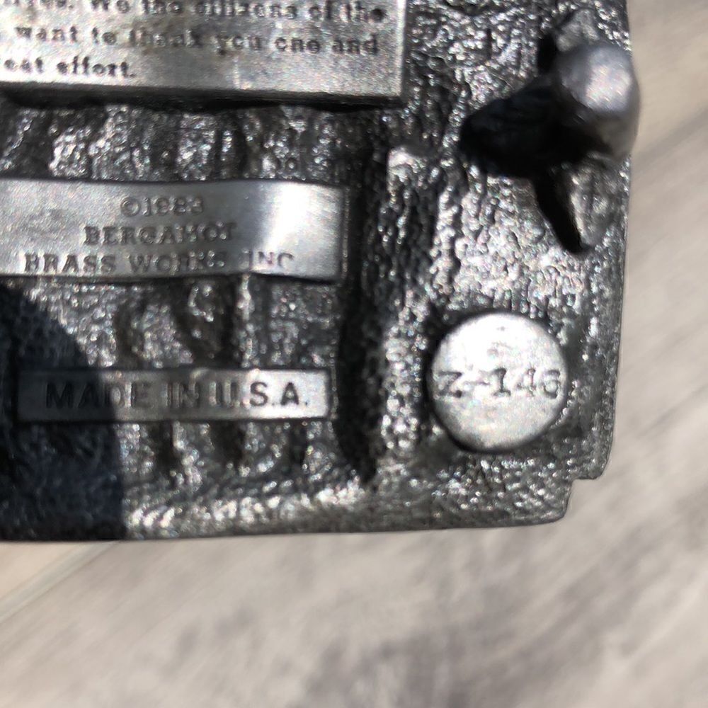 Vietnam veteran belt buckle made in USA - Picture 4 of 6